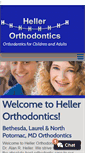Mobile Screenshot of hellerorthodontics.com